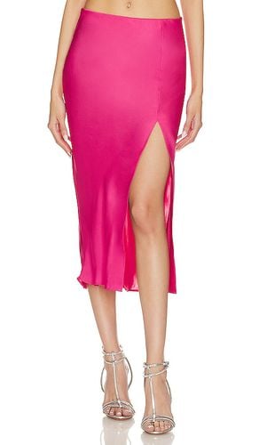 Meera Midi Skirt in Fuchsia. - size L (also in S) - NBD - Modalova