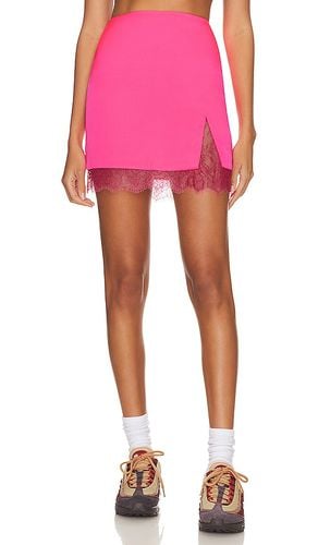 Falda rowyn en color rosado talla S en - Pink. Talla S (también en XS) - NBD - Modalova