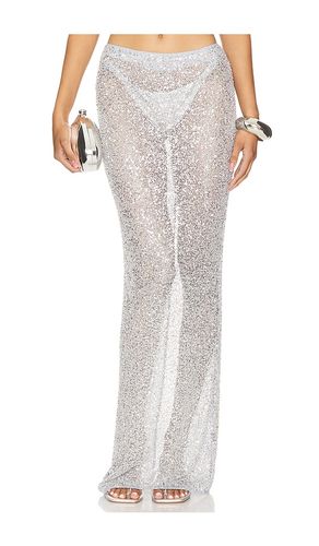 Shanti Maxi Skirt in Metallic . - size L (also in M, S, XL, XS) - NBD - Modalova