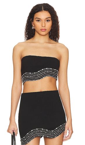 Bruna Embellished Bra Top in . Size L - NBD - Modalova