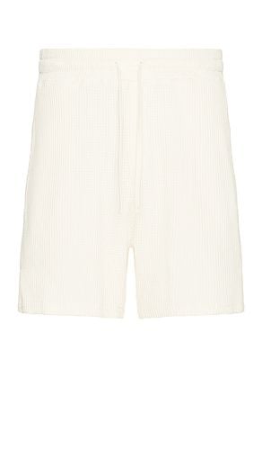 Waffle Shorts in White. - size M (also in S, XL/1X) - Nikben - Modalova