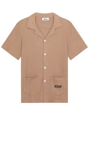 Waffle Havana Shirt in Brown. - size L (also in M, S, XL/1X) - Nikben - Modalova