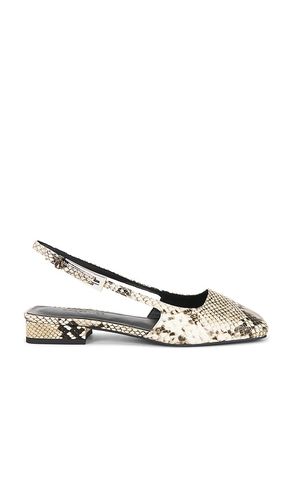 The Penny Flat in Beige. - size 10 (also in 5, 6, 7, 8, 9) - Nakedvice - Modalova