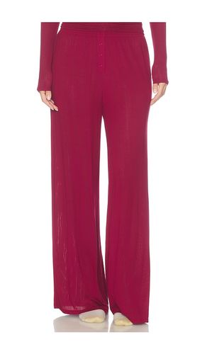 Whipped Track Pant in Burgundy. - size 0 (also in 1, 2, 3, 4, 5) - Negative Underwear - Modalova