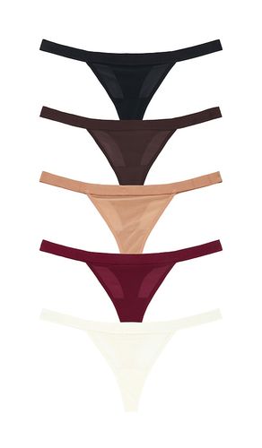 Sieve 5-pack Thong in Pink. - size L (also in M, S, XL, XS, XXL) - Negative Underwear - Modalova