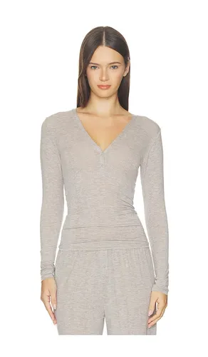 Whipped Henley in Grey. - size L (also in M, S, XL, XS, XXL) - Negative Underwear - Modalova