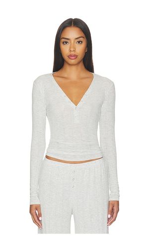 Whipped Henley in Light Grey. - size L (also in M, S, XL, XS, XXL) - Negative Underwear - Modalova