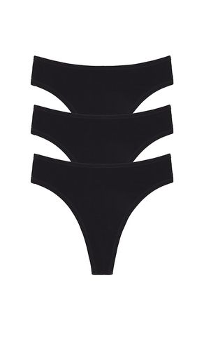 Cloud Cotton Thong 3-pack in . - size XL/XXL (also in XS/S) - Negative Underwear - Modalova
