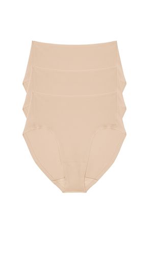 Base High Rise Brief 3-pack in Nude. - size L (also in M, S, XL, XS, XXL) - Negative Underwear - Modalova