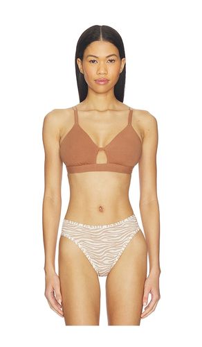 Cotton Cutout Bra in Nude. - size 0 (also in 1) - Negative Underwear - Modalova