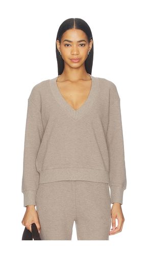 Waffle Knit Deep V in Taupe. - size M (also in S, XL, XXL) - Negative Underwear - Modalova