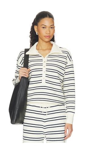 Waffle Knit Pullover in Cream,Navy. - size L (also in S, XS, XXL/2X) - Negative Underwear - Modalova