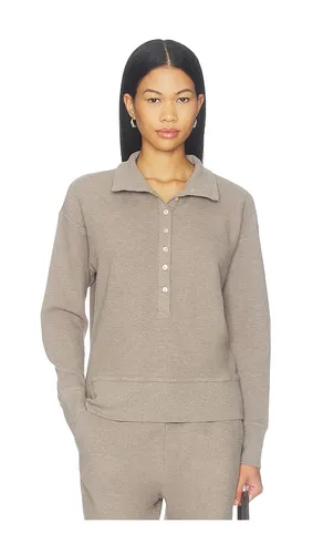 Waffle Knit Pullover in Grey. - size XS (also in S, M, L, XL, XXL) - Negative Underwear - Modalova
