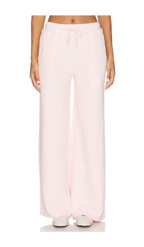Waffle Knit Track Pant in Pink. - size L (also in M, S, XS, XXL) - Negative Underwear - Modalova