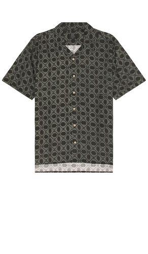 Curtis Short Sleeve Ikat Shirt in Green. - size L (also in M, S, XL/1X) - NEUW - Modalova