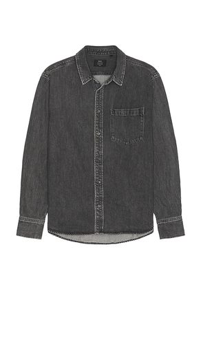 Curtis Denim Long Sleeve Shirt in Black. - size L (also in M, XL/1X) - NEUW - Modalova