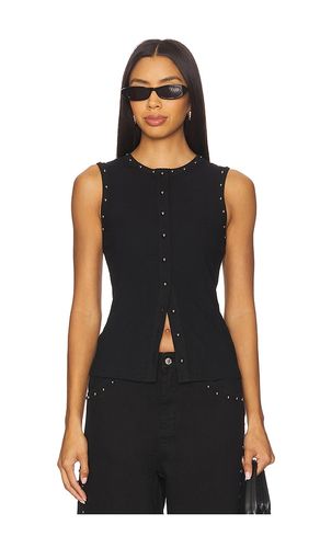 Studded Button Tank in . Size L. Also in M, S - Never Fully Dressed - Modalova