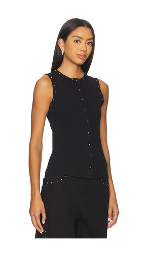 Studded Button Tank in . Size L. Also in M, S - Never Fully Dressed - Modalova