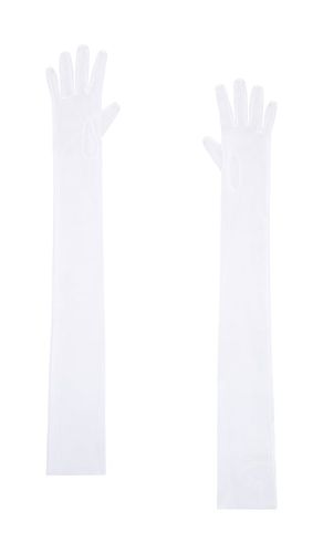 Long Gloves in White. - size M/L (also in XS/S) - Norma Kamali - Modalova