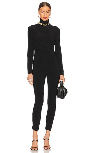 Turtleneck catsuit en color talla L en - Black. Talla L (también en M, S, XL, XS, XXS) - Norma Kamali - Modalova