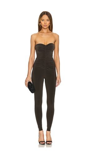 Strapless Shirred Front Catsuit in . Size M, S, XL - Norma Kamali - Modalova