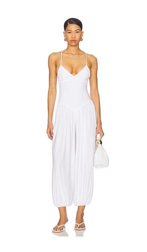 Kenny Jumpsuit in White. - size L (also in M, S, XL, XS) - Norma Kamali - Modalova