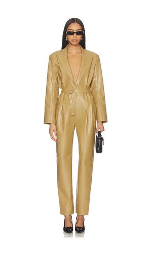 Easy Fit Single Breasted Tapered Leg Jumpsuit in . Taglia M. Also in S - Norma Kamali - Modalova
