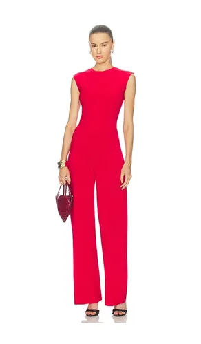 Sleeveless Jumpsuit in Red. - size M (also in S, XL, XS) - Norma Kamali - Modalova