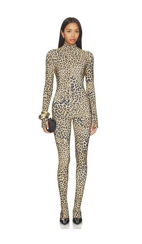 Long Sleeve Slim Fit Turtle Catsuit With Footie in . Size L. Also in M, S - Norma Kamali - Modalova