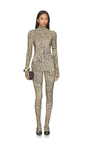 Long Sleeve Slim Fit Turtle Catsuit With Footie in . Size L. Also in M, S, XL, XS - Norma Kamali - Modalova