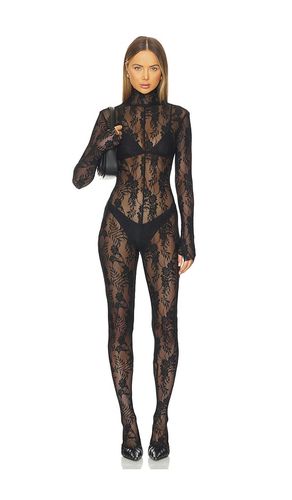 Long Sleeve Slim Fit Turtleneck Catsuit in . Taglia M. Also in S - Norma Kamali - Modalova