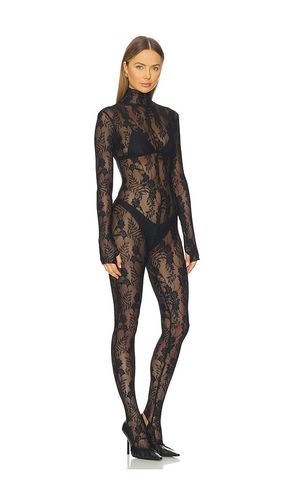 Long Sleeve Slim Fit Turtleneck Catsuit in . Taglia M. Also in S - Norma Kamali - Modalova