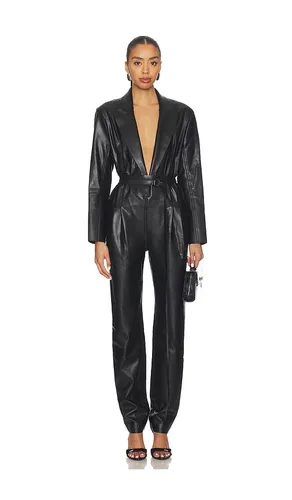 Easy Fit Single Breasted Tapered Leg Jumpsuit in . Size M. Also in S, XS - Norma Kamali - Modalova