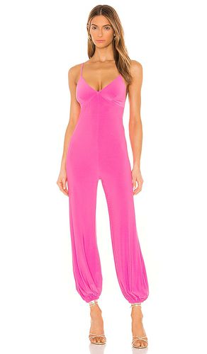 X REVOLVE Slip Jog Jumpsuit in Fuchsia. - size L (also in M, S, XL, XS) - Norma Kamali - Modalova