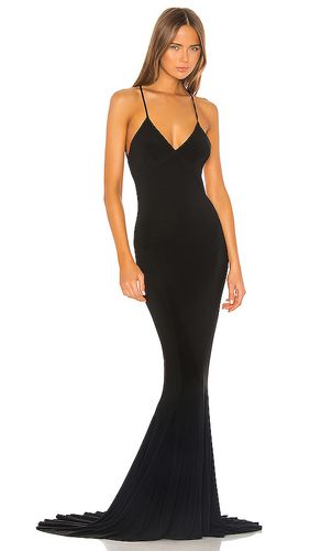 Vestido largo mermaid en color talla L en - Black. Talla L (también en M, XL) - Norma Kamali - Modalova