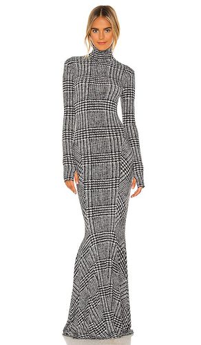 Long Sleeve Turtle Fishtail Gown in & . Taglia L, M, S, XS - Norma Kamali - Modalova