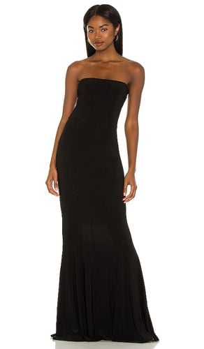 Vestido largo en color talla L en - Black. Talla L (también en M, XL) - Norma Kamali - Modalova