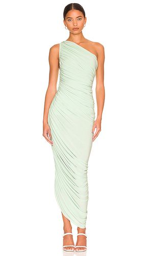 Vestido largo diana en color hierbabuena talla S en - Mint. Talla S (también en XS) - Norma Kamali - Modalova