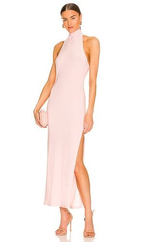 X REVOLVE Halter Turtle Side Slit Gown in . - size L (also in S, XL) - Norma Kamali - Modalova