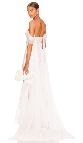 Vestido largo walter en color blanco talla L en - White. Talla L (también en M, S, XL, XS) - Norma Kamali - Modalova