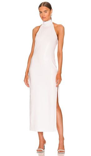 Halter Turtle Side Slit Gown in . - size L (also in M, S, XS) - Norma Kamali - Modalova