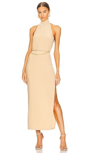 X REVOLVE Halter Turtle Side Slit Gown in . Size XL - Norma Kamali - Modalova