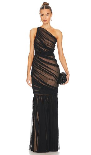 Vestido largo diana en color negro talla L en & - Black. Talla L (también en M, S, XL, XS, XXS) - Norma Kamali - Modalova
