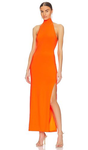 Vestido largo en color naranja talla L en - Orange. Talla L (también en M) - Norma Kamali - Modalova
