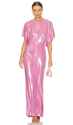 Vestido largo obie en color rosado talla S en - Pink. Talla S (también en XS) - Norma Kamali - Modalova