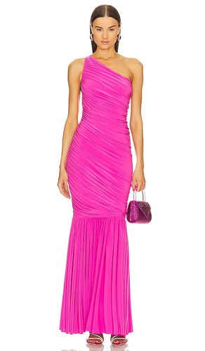 Diana Fishtail Gown in Fuchsia. - size M (also in S) - Norma Kamali - Modalova