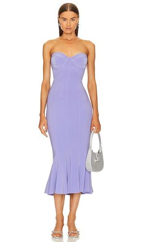 Corset Dress To Midcalf in Lavender. - size L (also in M) - Norma Kamali - Modalova