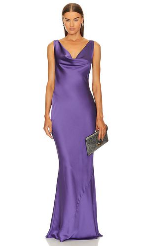 Deep Drape Neck Gown in . Taglia M - Norma Kamali - Modalova