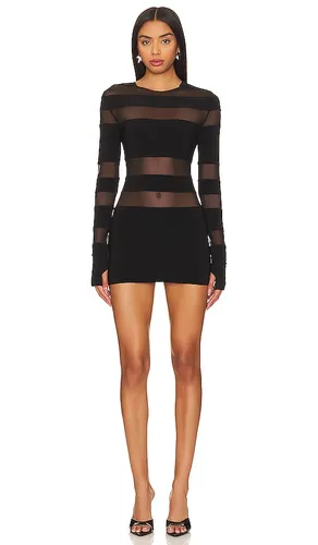 Spliced Long Sleeve Pickleball Dress in . Size L. Also in M, S, XL, XS - Norma Kamali - Modalova