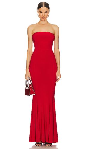 Strapless Fishtail Gown in Red. - size M (also in L, S, XL, XS) - Norma Kamali - Modalova